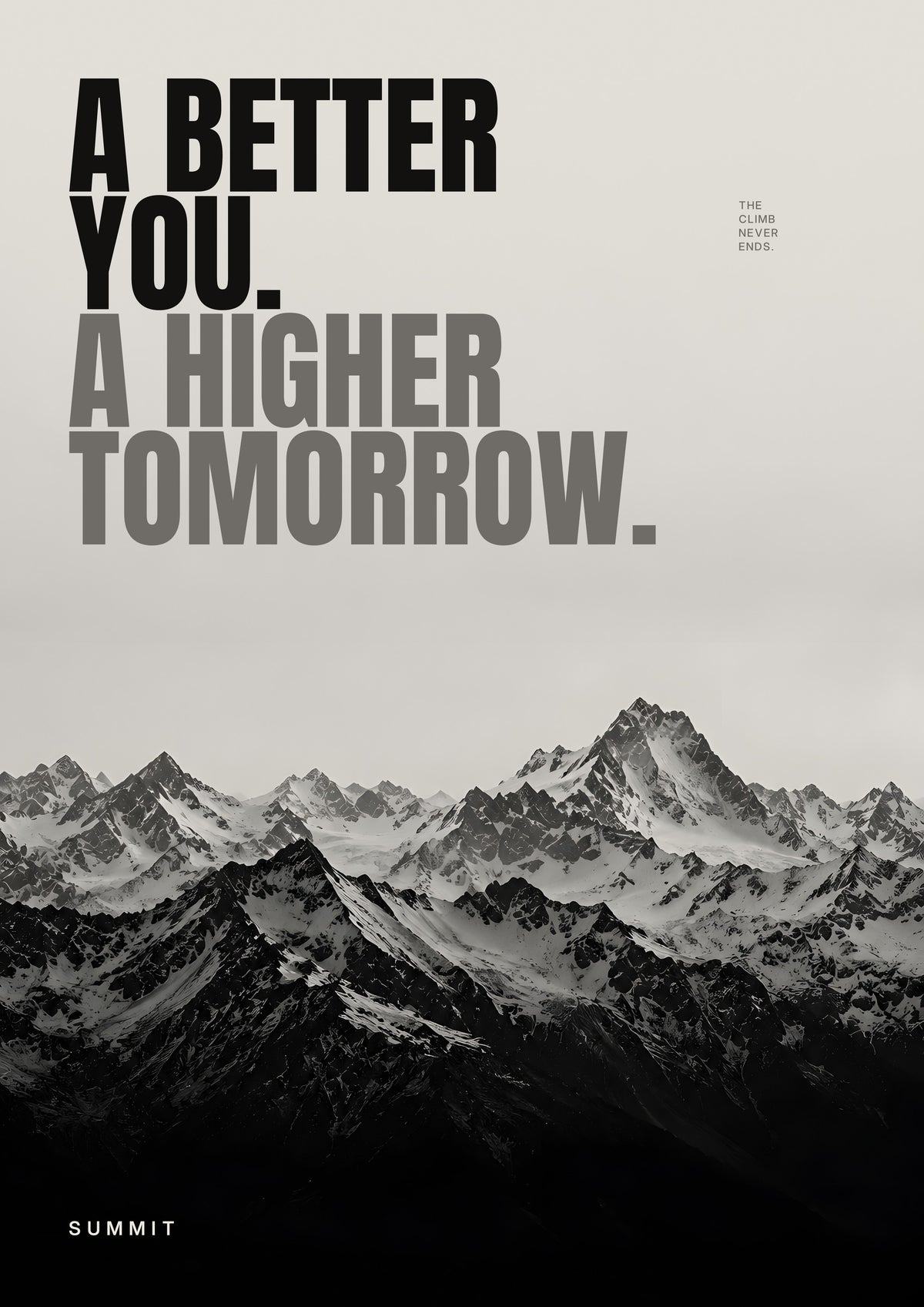 A Higher Tomorrow, unframed art print