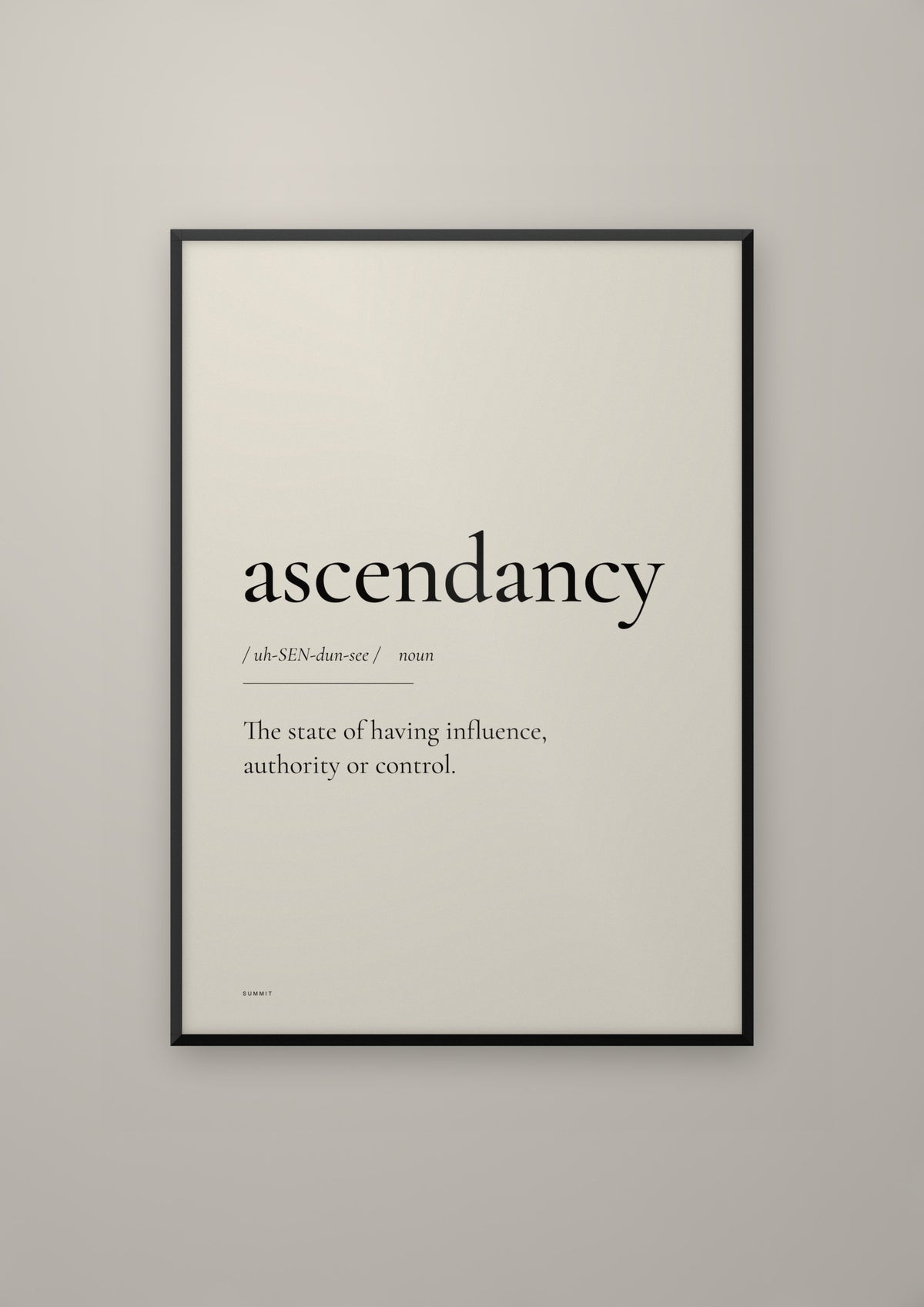 Ascendancy in a black frame