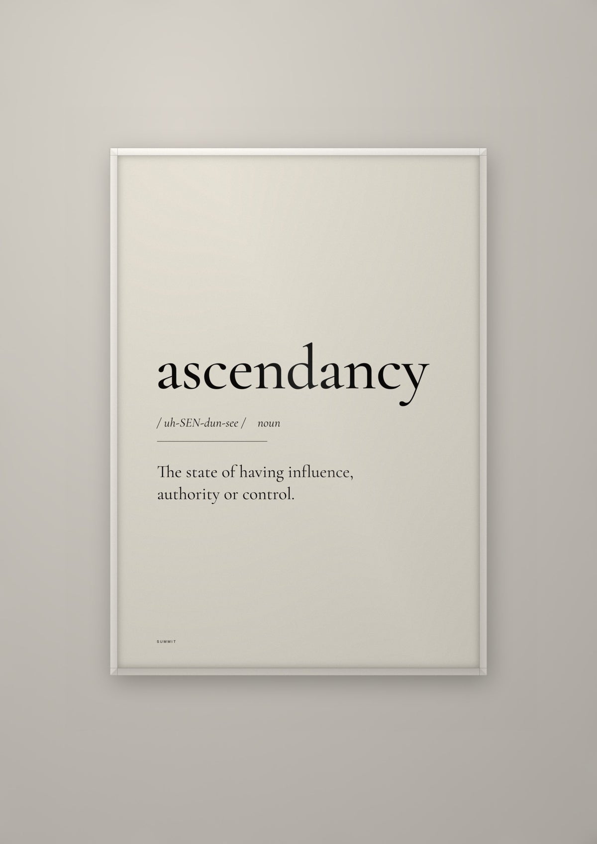 Ascendancy in a white frame