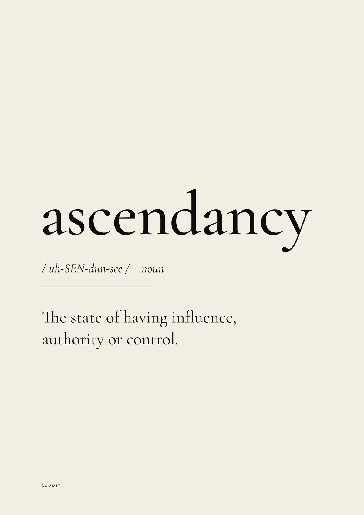 Ascendancy, unframed art print