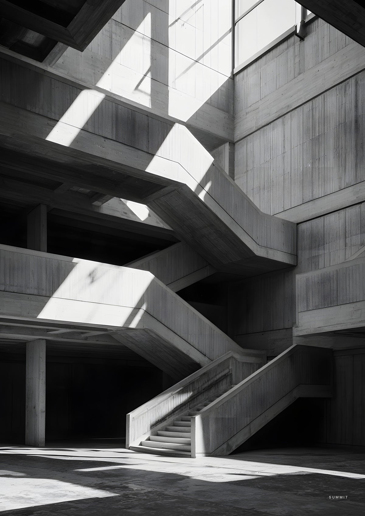 Concrete, unframed art print
