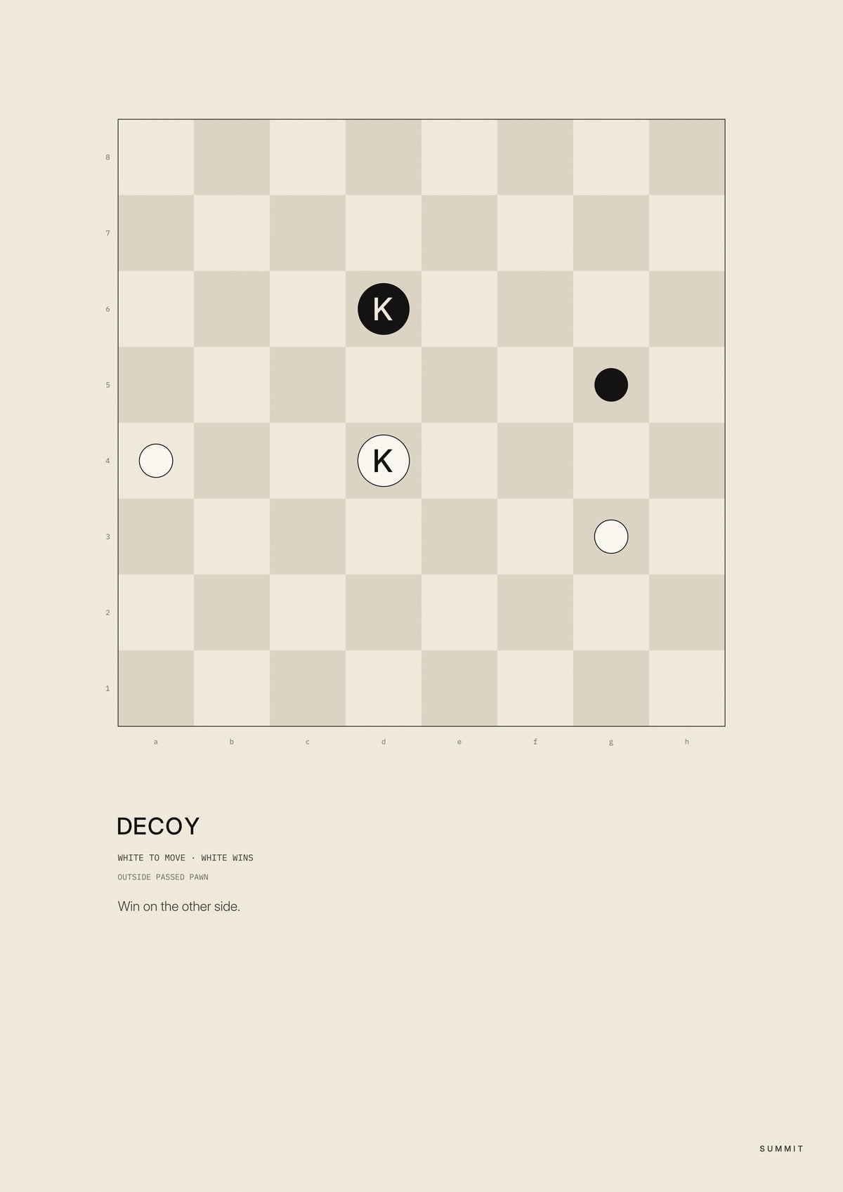 Decoy, unframed art print