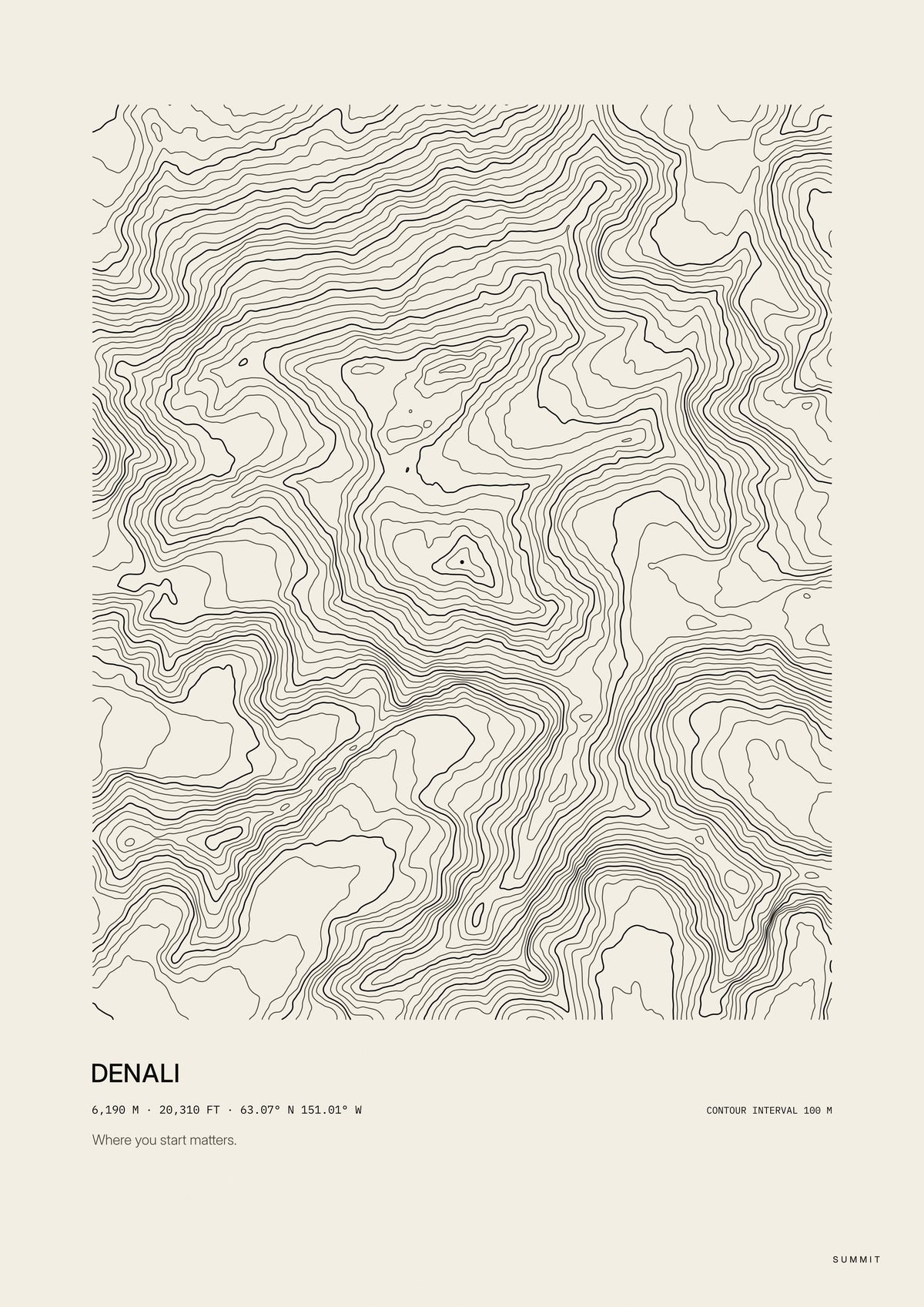 Denali, unframed art print
