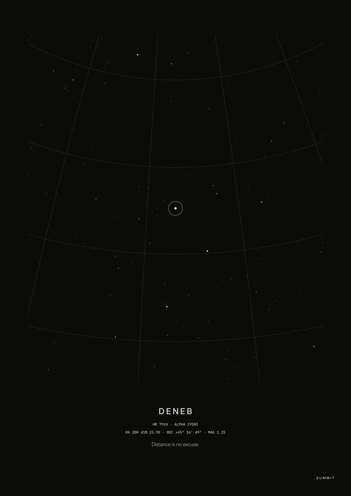 Deneb, unframed art print