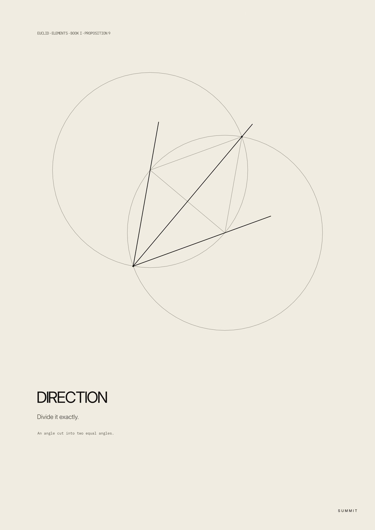 Direction, unframed art print