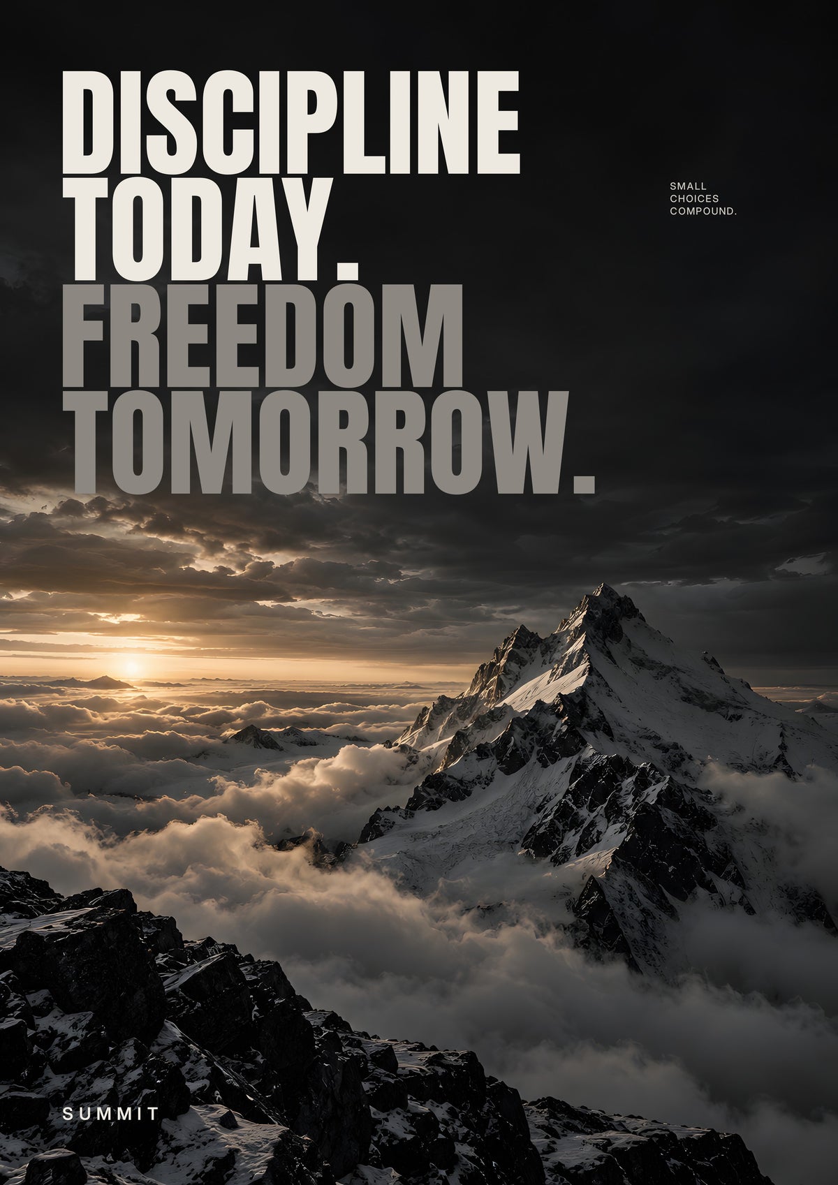 Discipline Today, unframed art print
