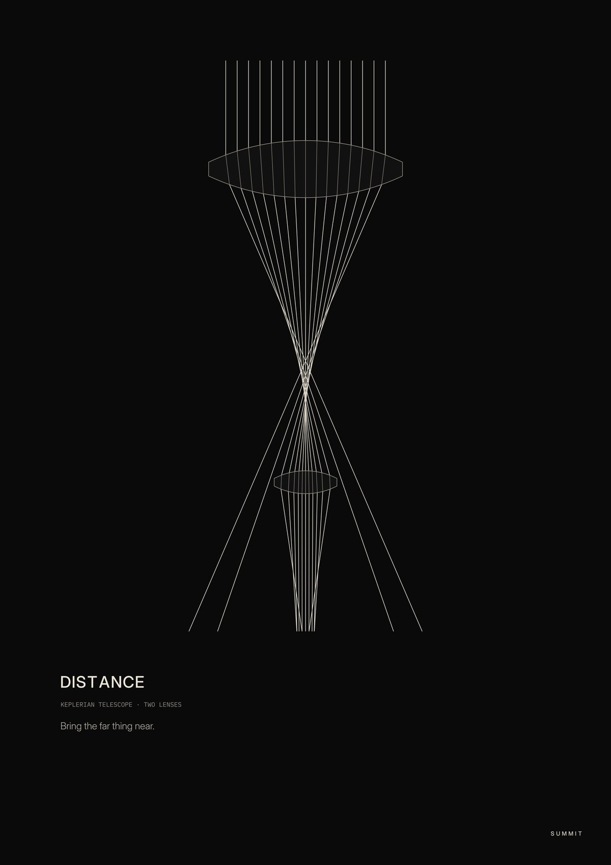 Distance, unframed art print