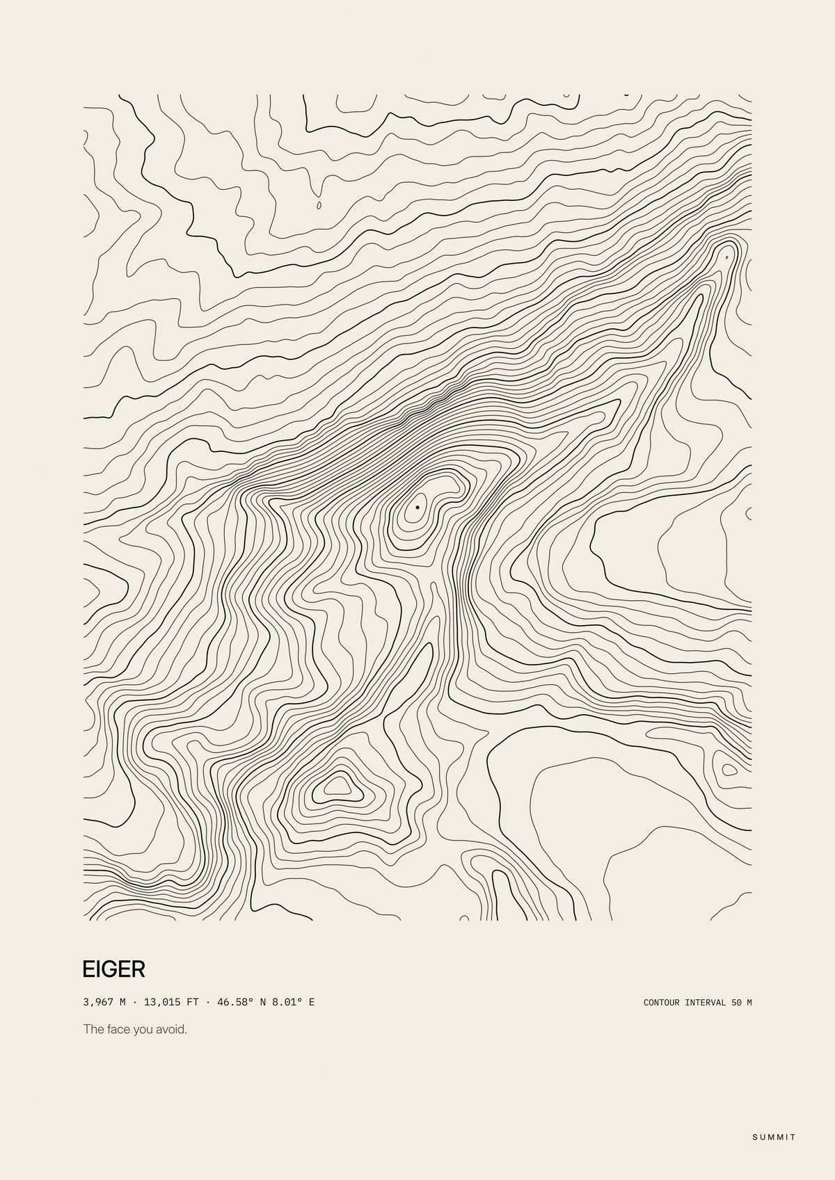 Eiger, unframed art print