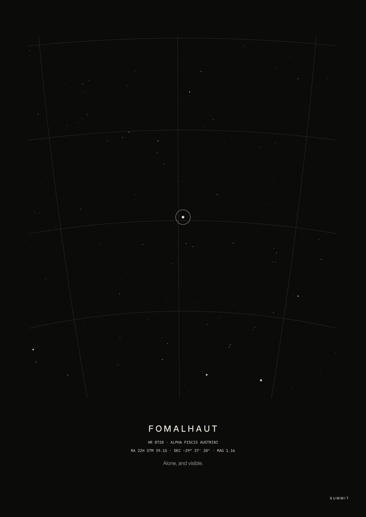 Fomalhaut, unframed art print