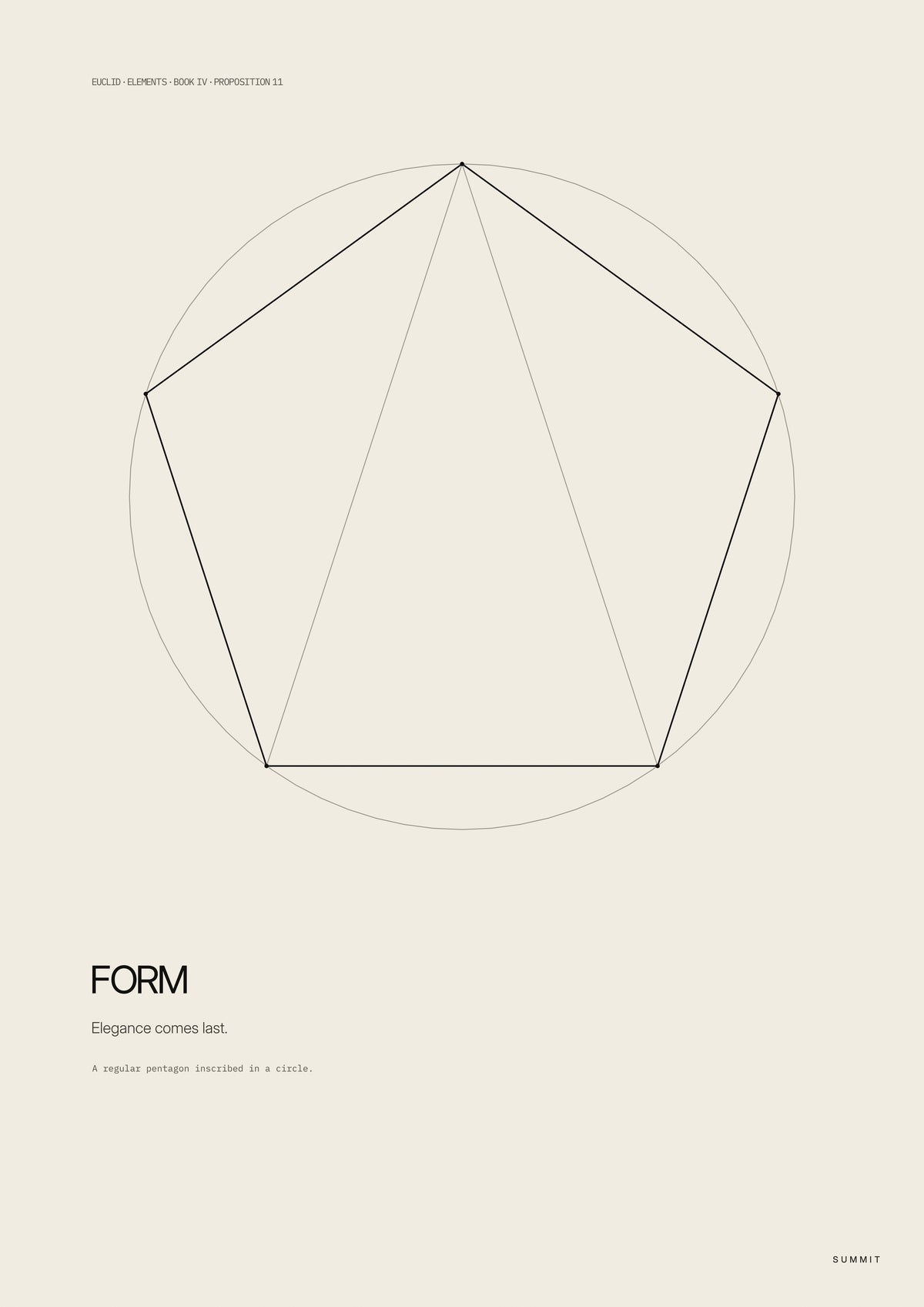 Form, unframed art print