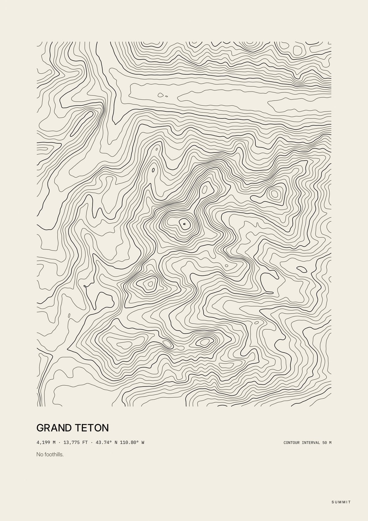 Grand Teton, unframed art print