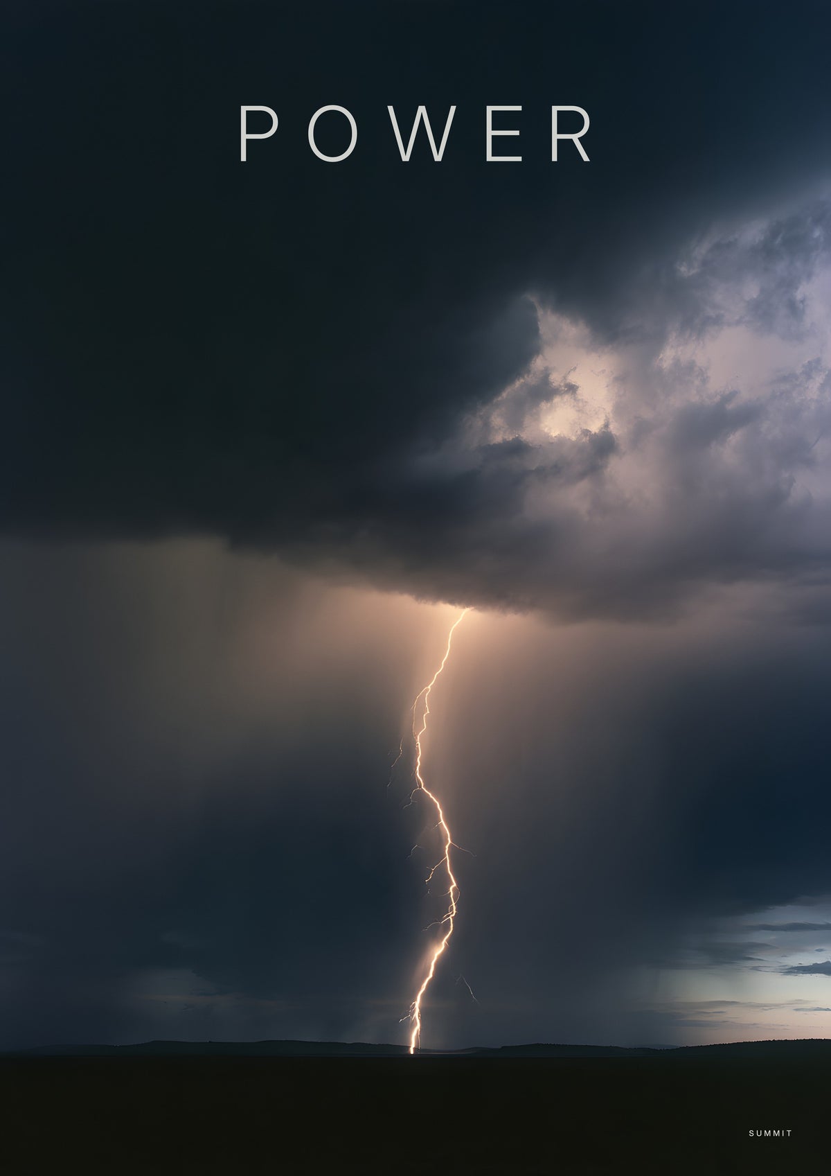 Lightning, unframed art print