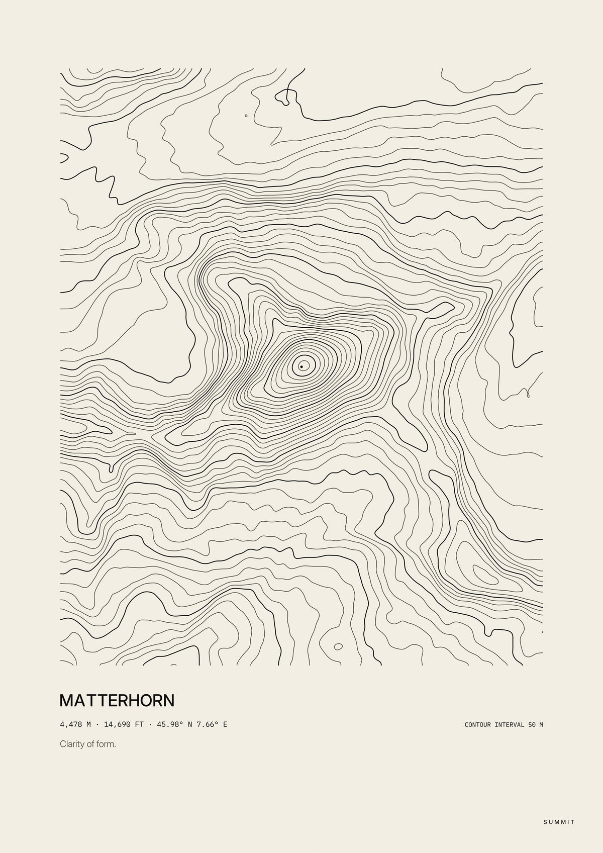 Matterhorn, unframed art print