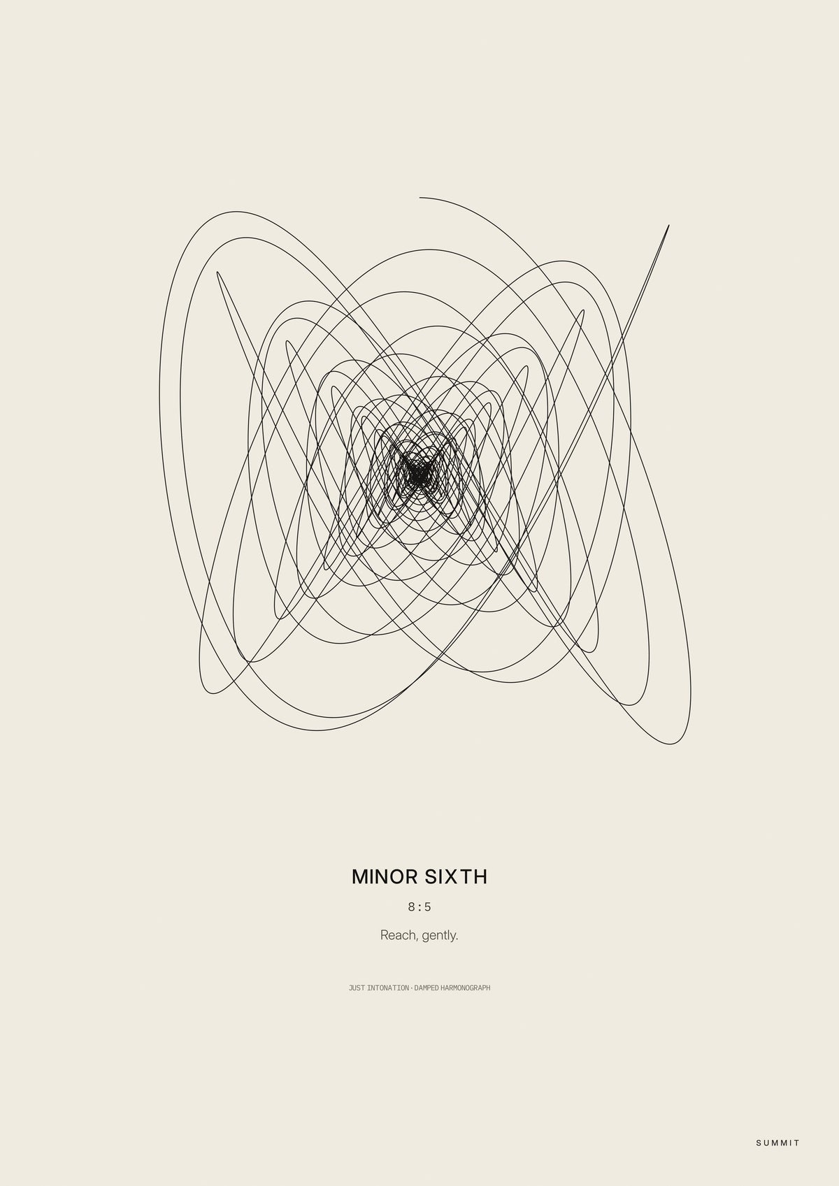 Minor Sixth, unframed art print