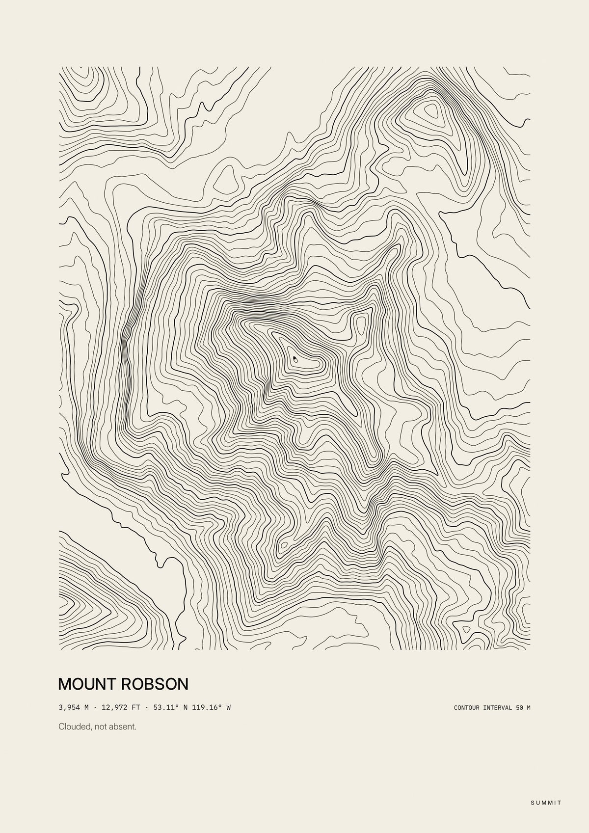 Mount Robson, unframed art print