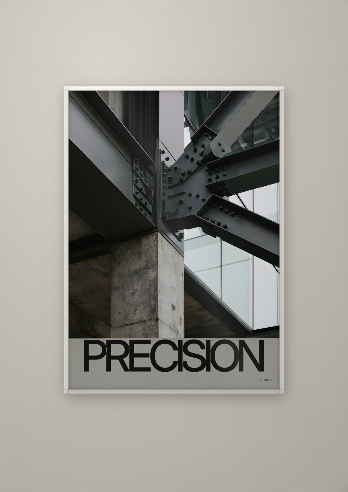 Precision in a white frame