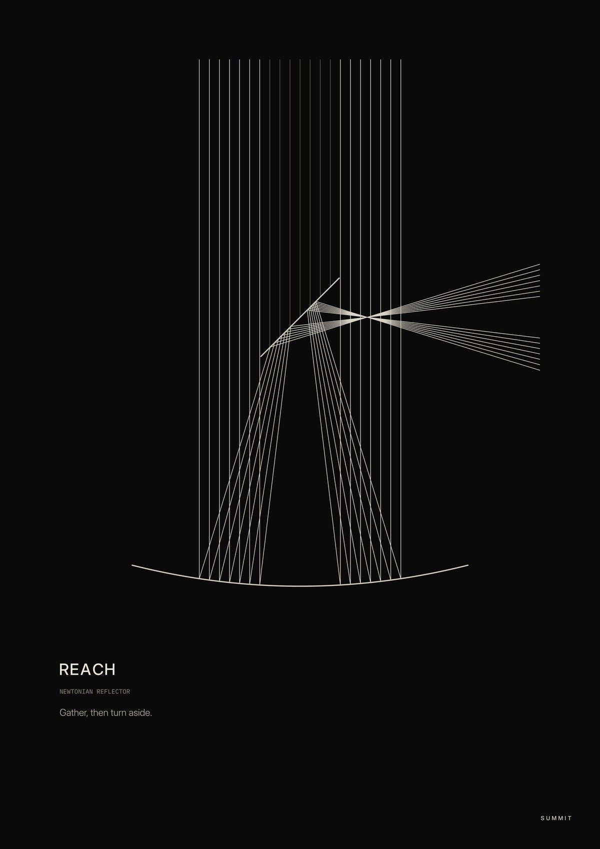 Reach, unframed art print