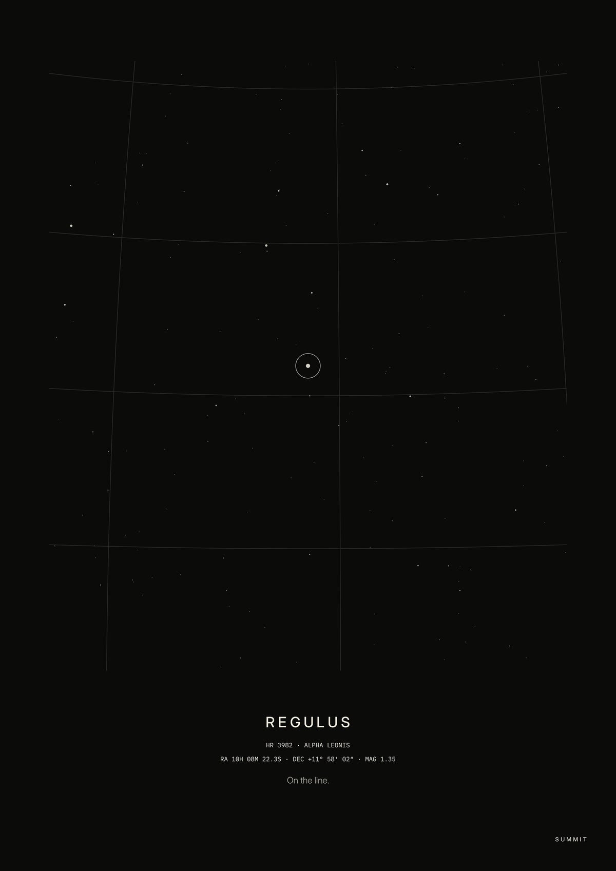 Regulus, unframed art print