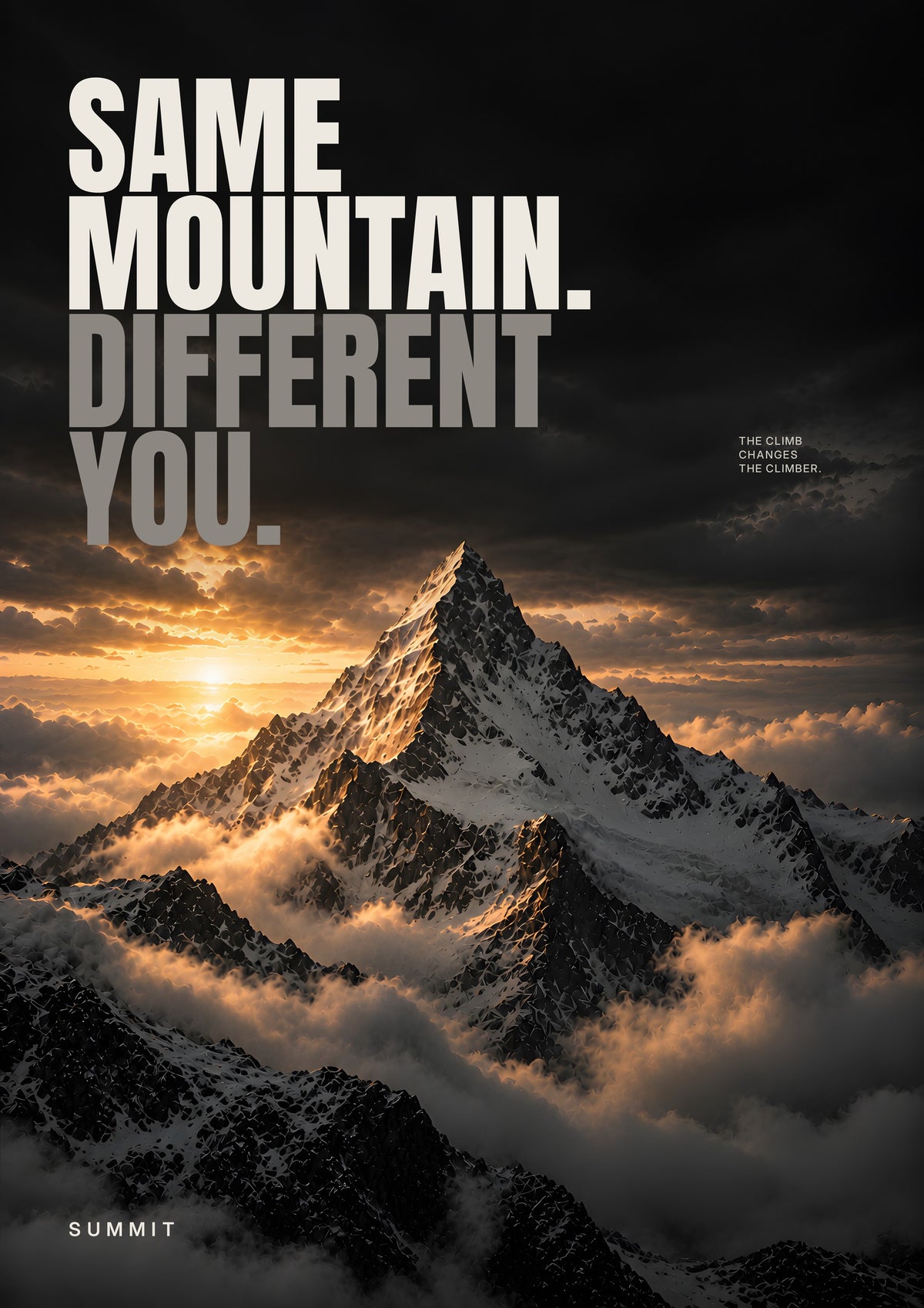 Same Mountain, unframed art print