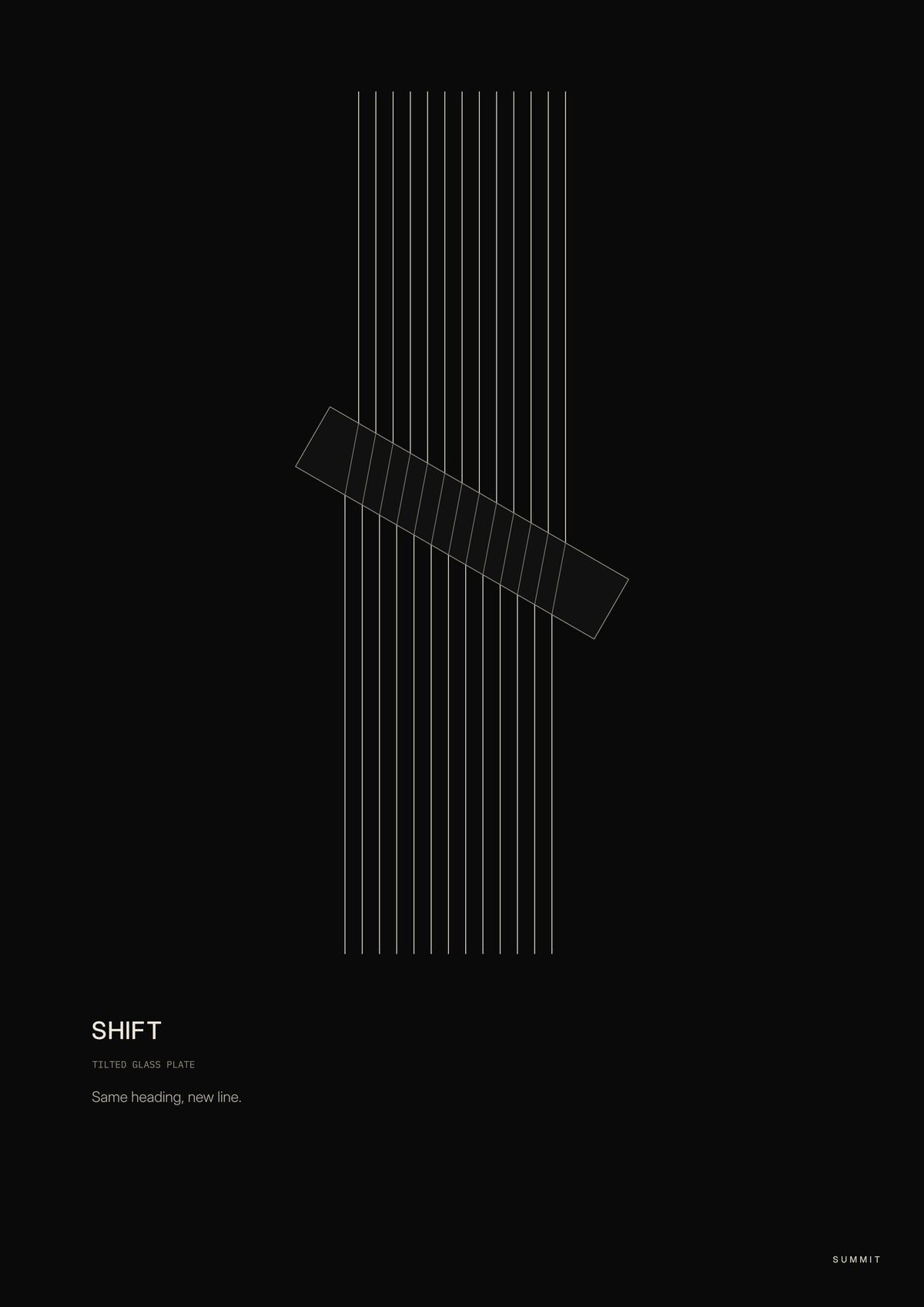 Shift, unframed art print