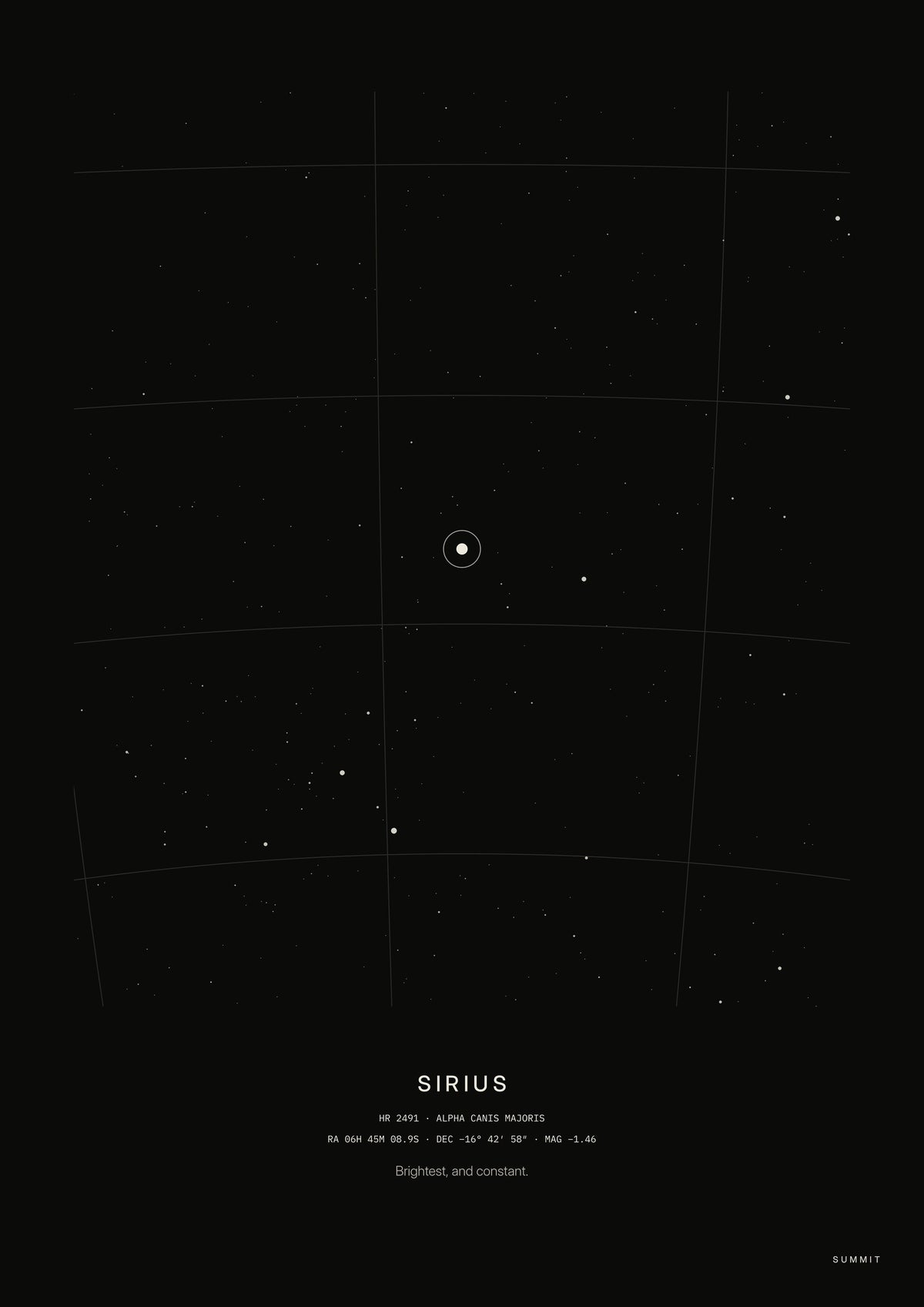 Sirius, unframed art print