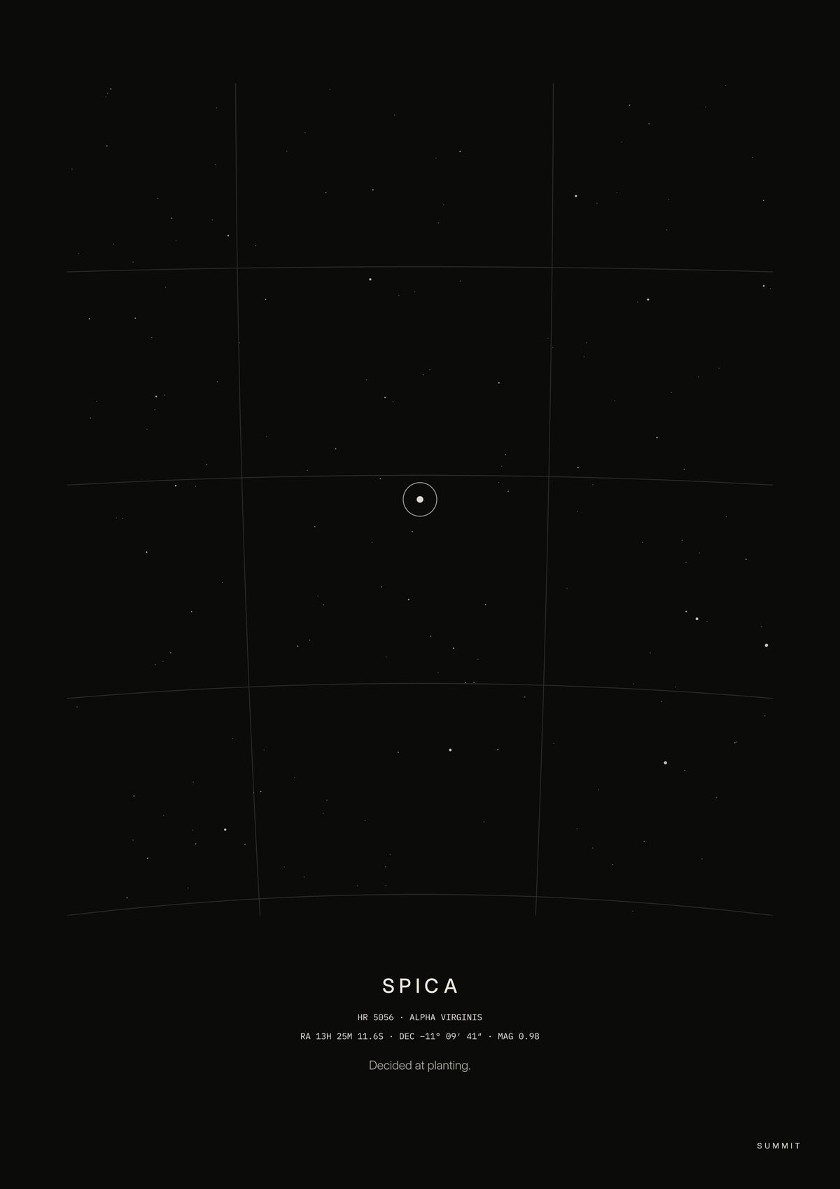 Spica, unframed art print