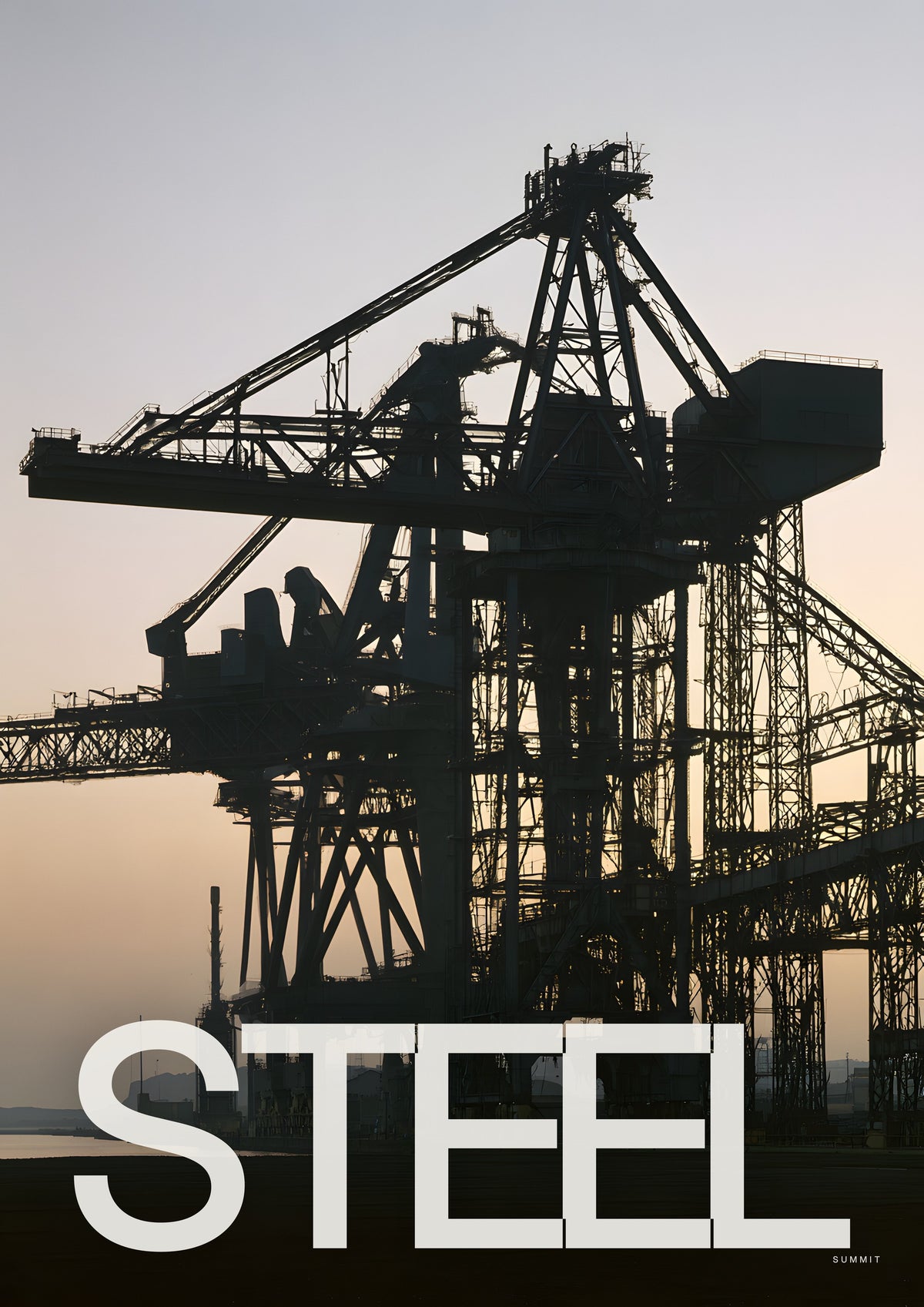 Steel, unframed art print