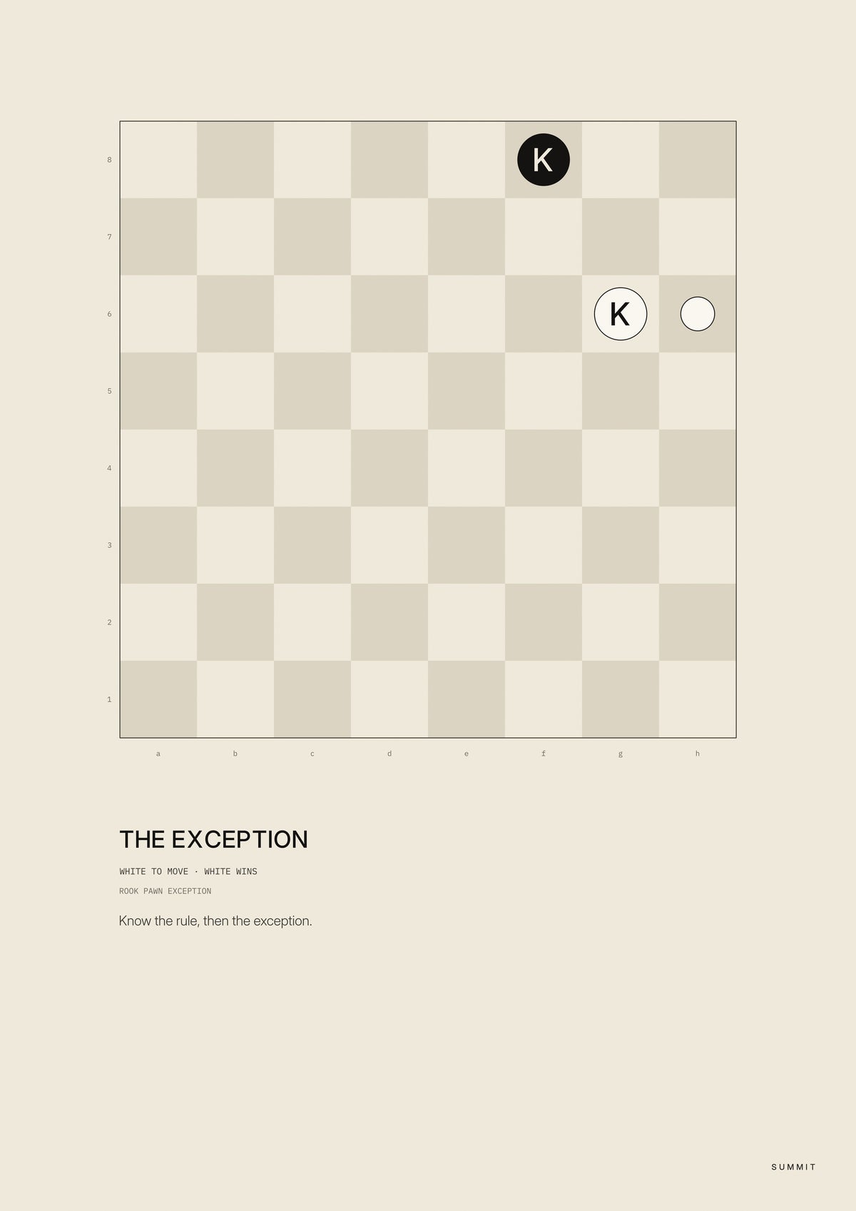 The Exception, unframed art print