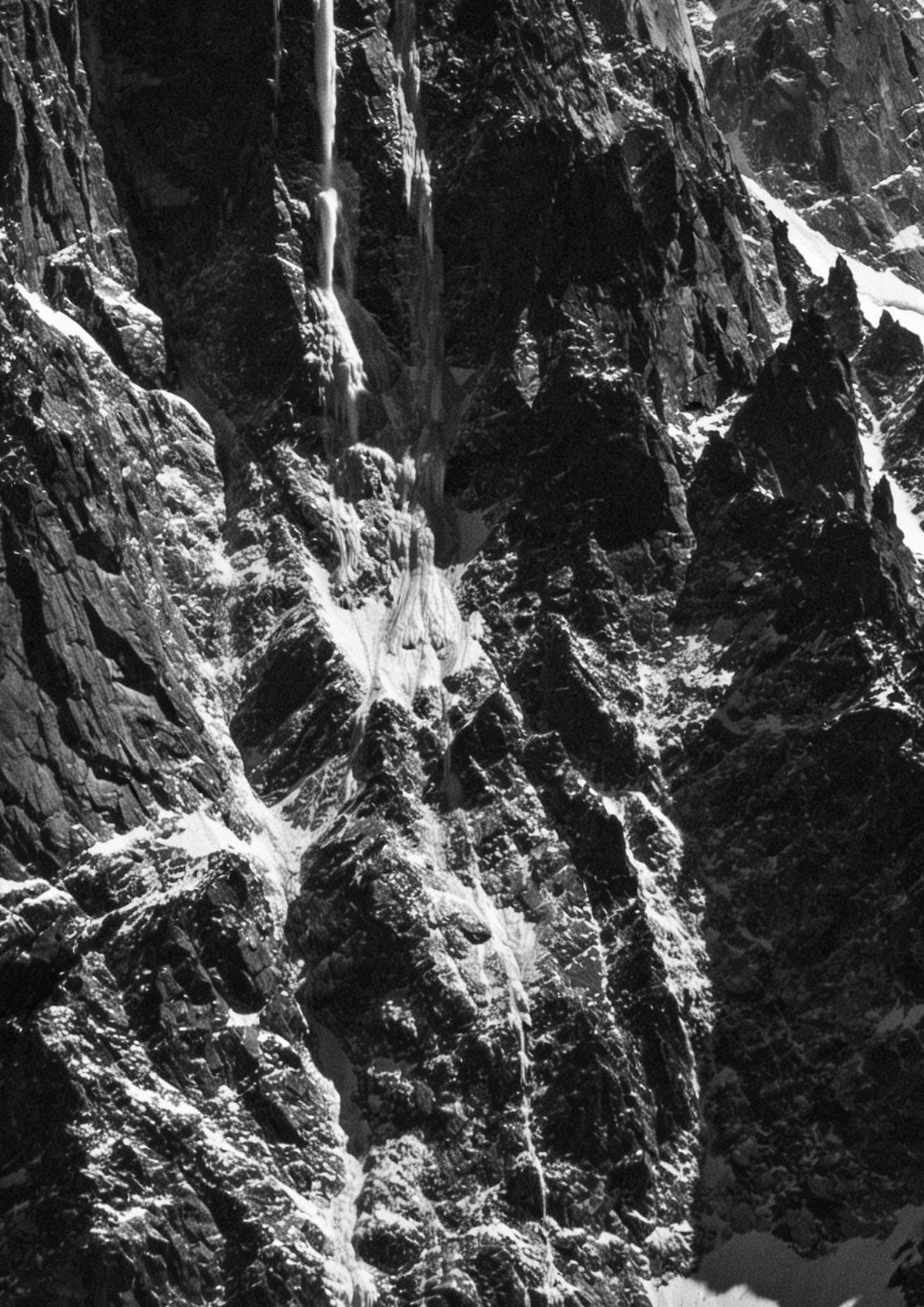 The Mountain Does Not Negotiate, close-up detail of the artwork