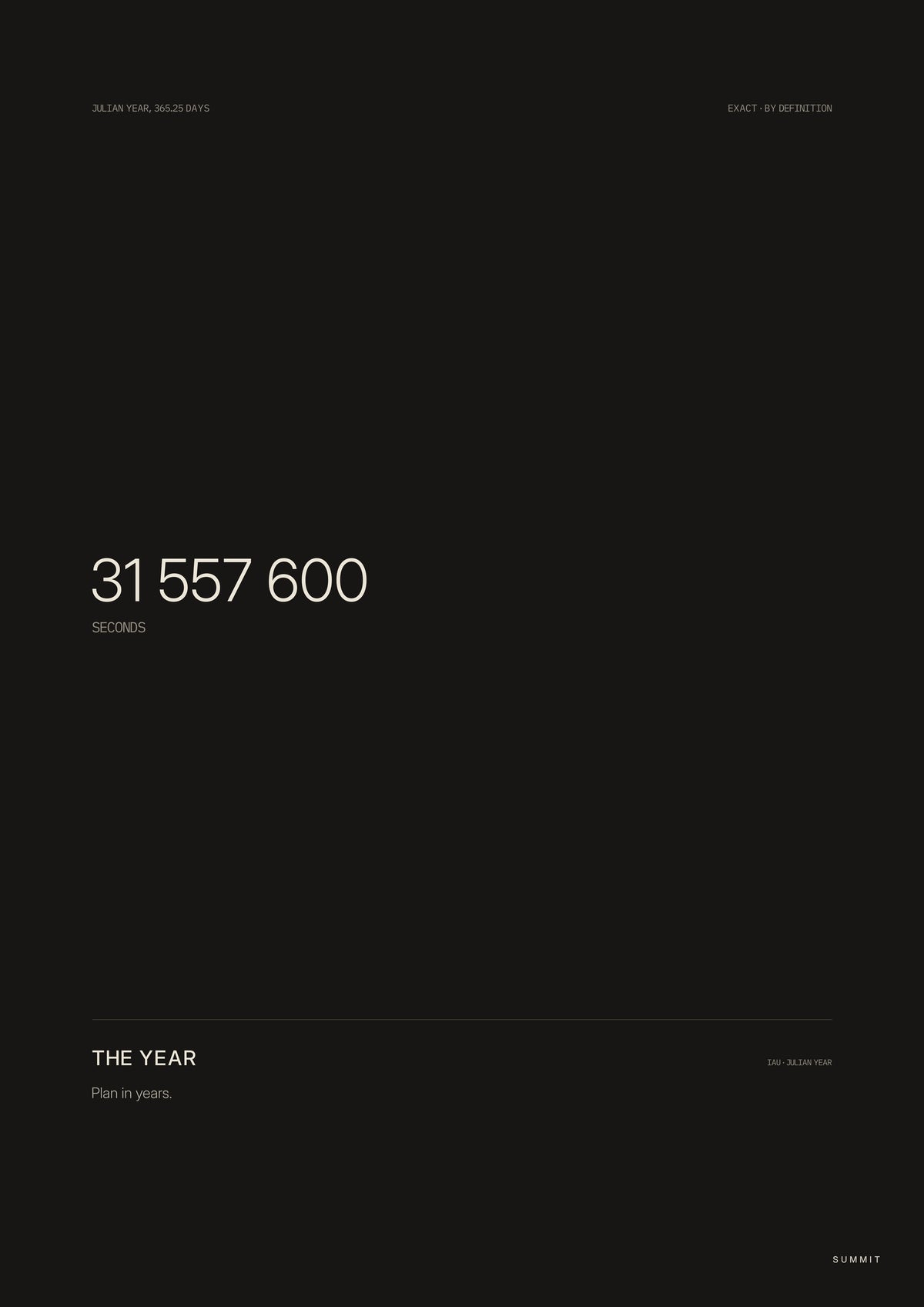 The Year, unframed art print