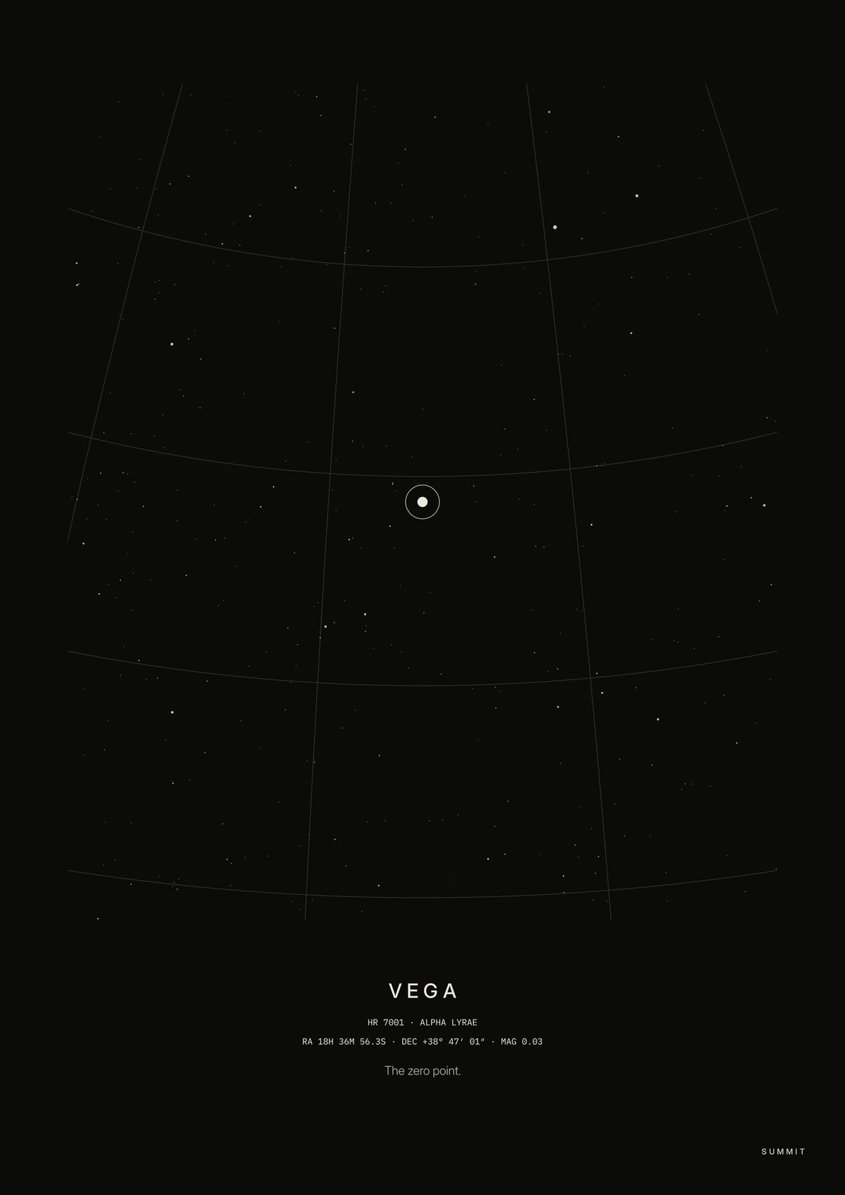Vega, unframed art print